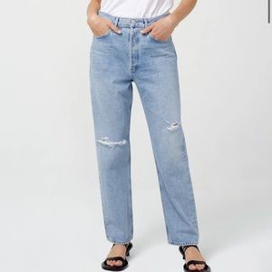 Agolde 90s jean in Captured